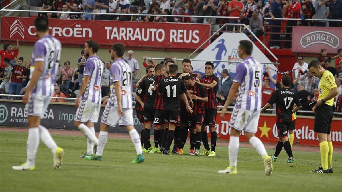 El Reus se despidió de su afición derrotando al Valladolid