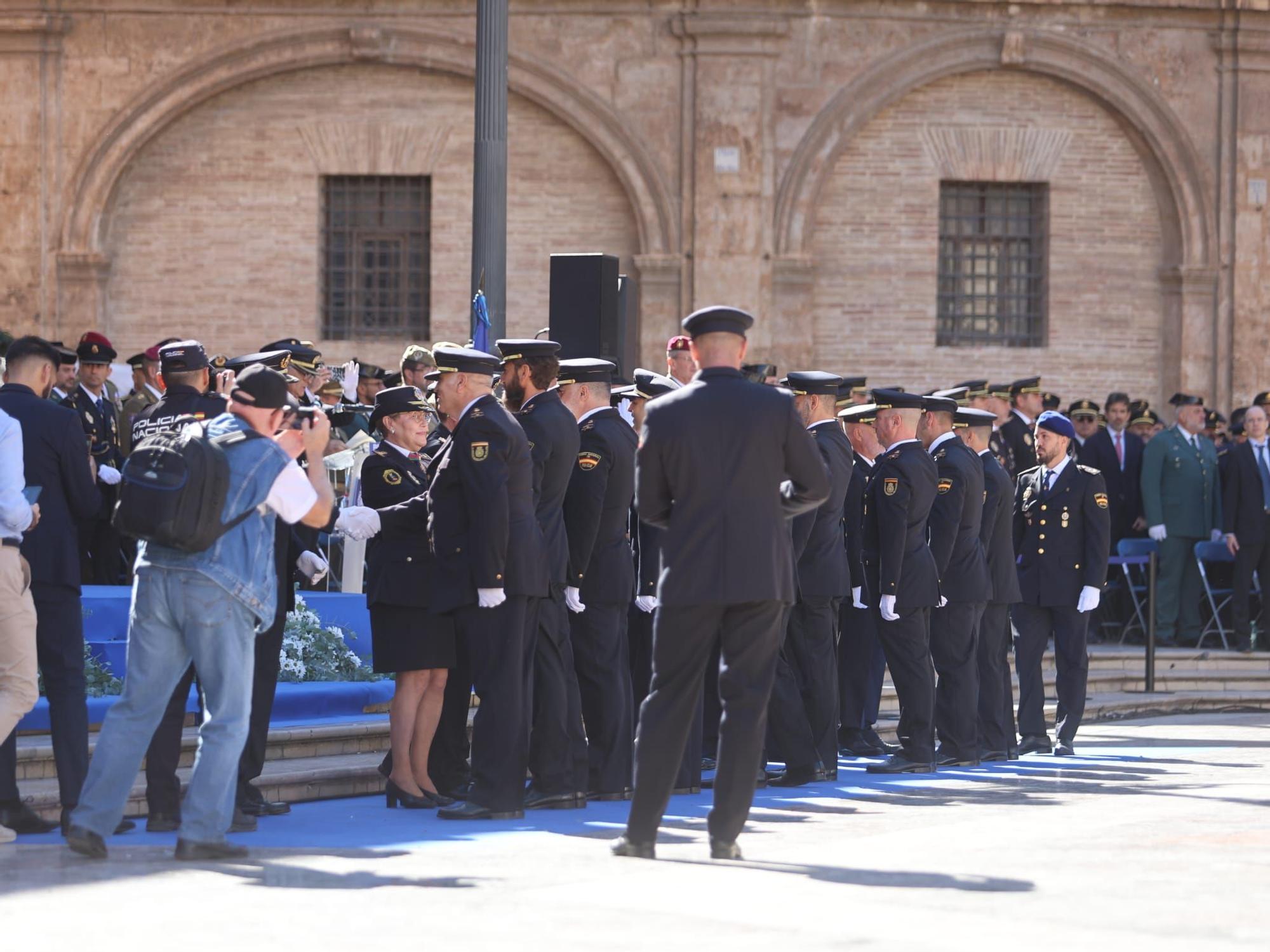 La Policía Nacional de Valencia celebra el Día de los Santos Ángeles Custodios