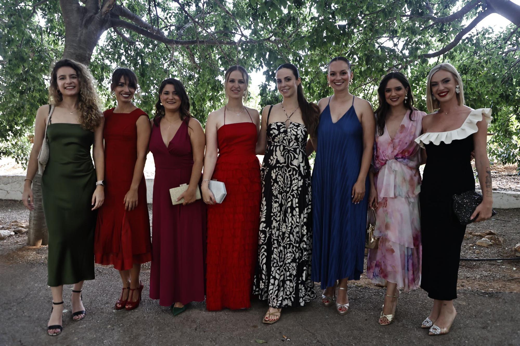 Boda de Nuria Llopis: la alfombra roja