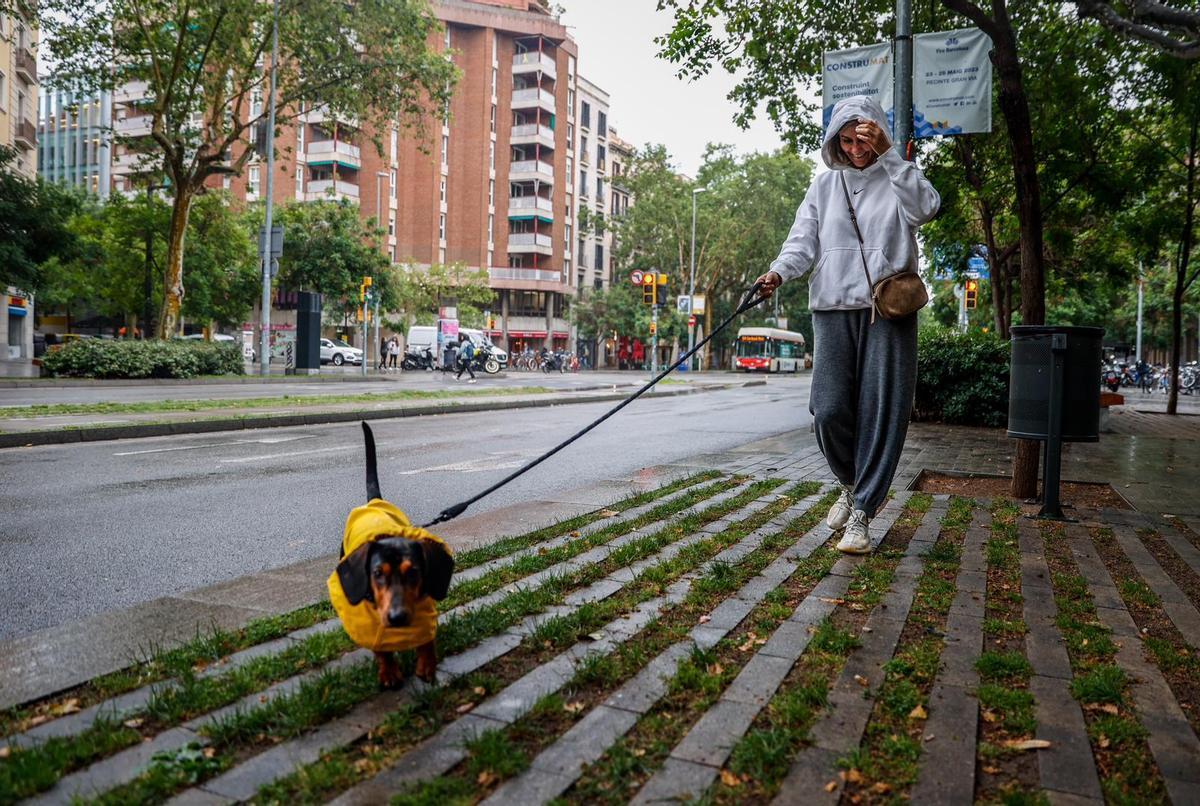 Lluvia en Barcelona