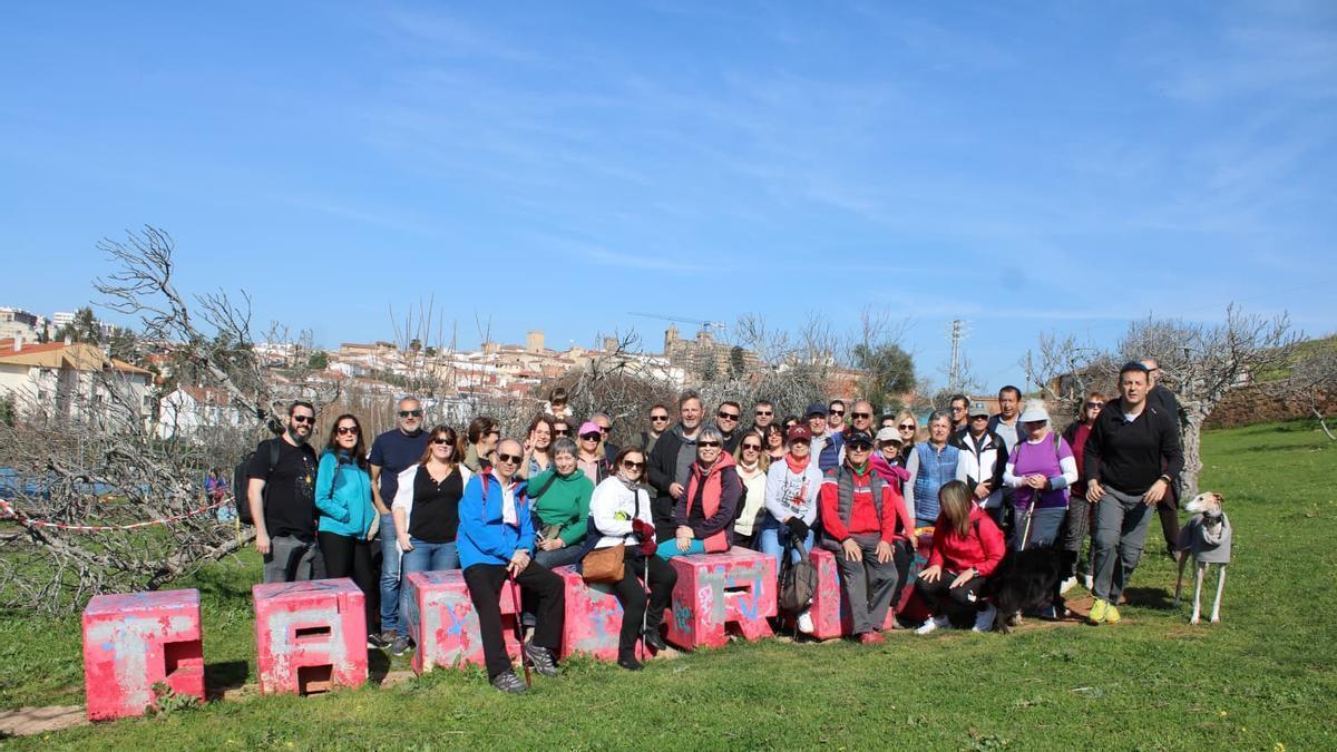 Ruta por la Ribera del Marco organizada por el PSOE.