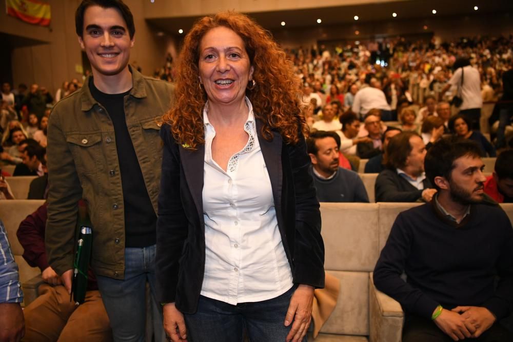 Mitin de Vox en A Coruña con Santiago Abascal