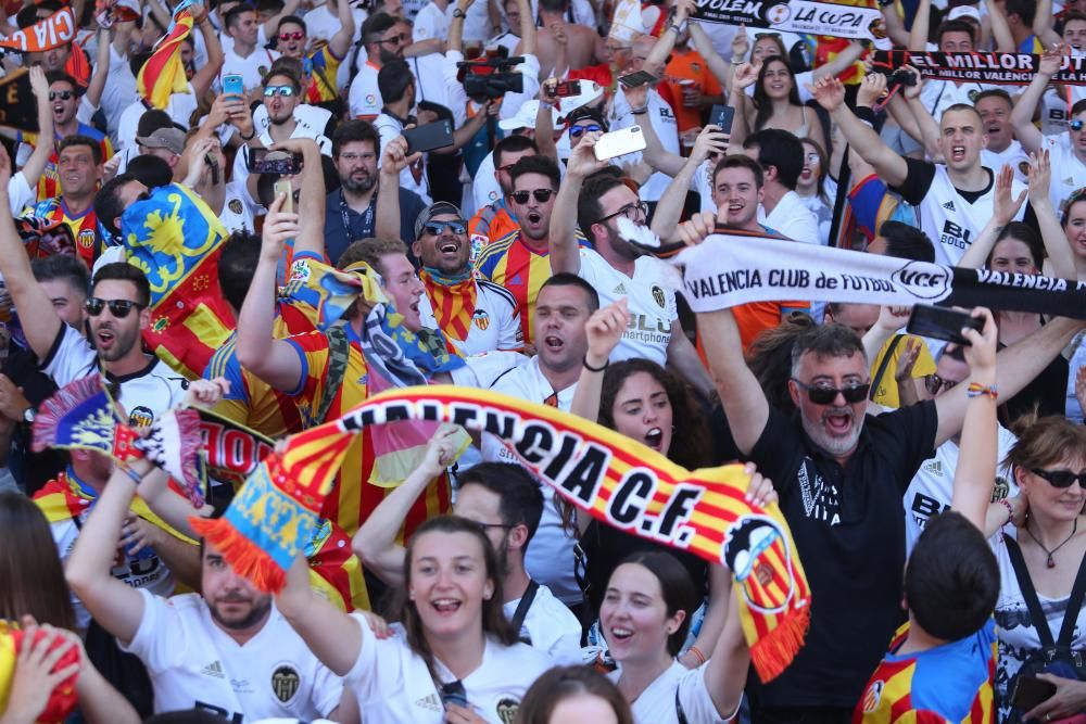 Fan Zone del Valencia CF en Sevilla