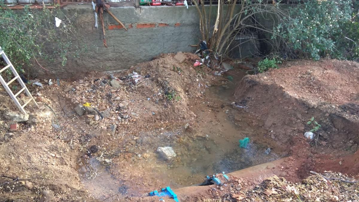 Una rotura de una tubería causa destrozos en el hotel Río de Badajoz