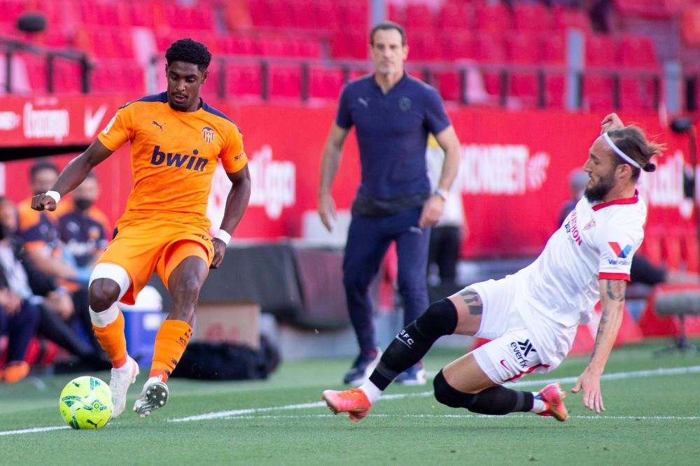 Sevilla - Valencia, en imágenes