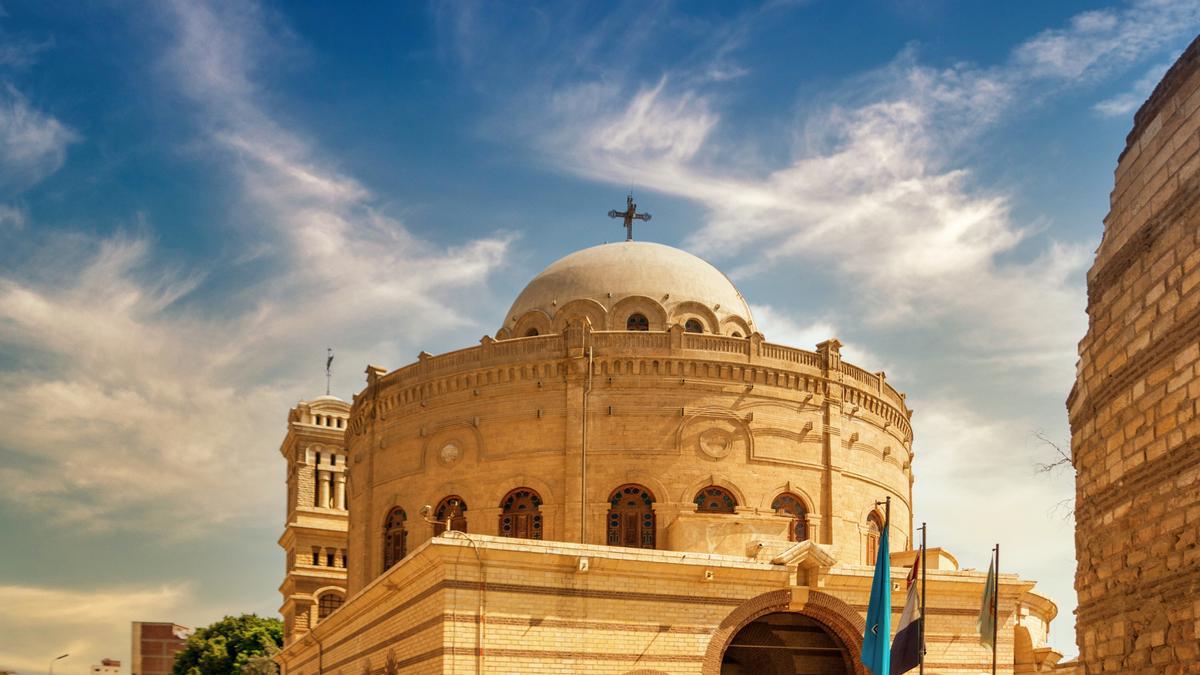 La igleisa de San Jorge en el barrio copto de El Cairo