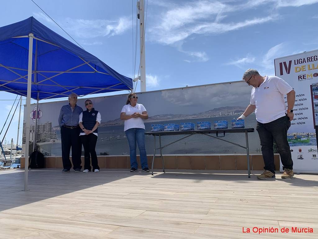 Remo: Liga Regional de Llaüt en el Club Náutico La Isleta