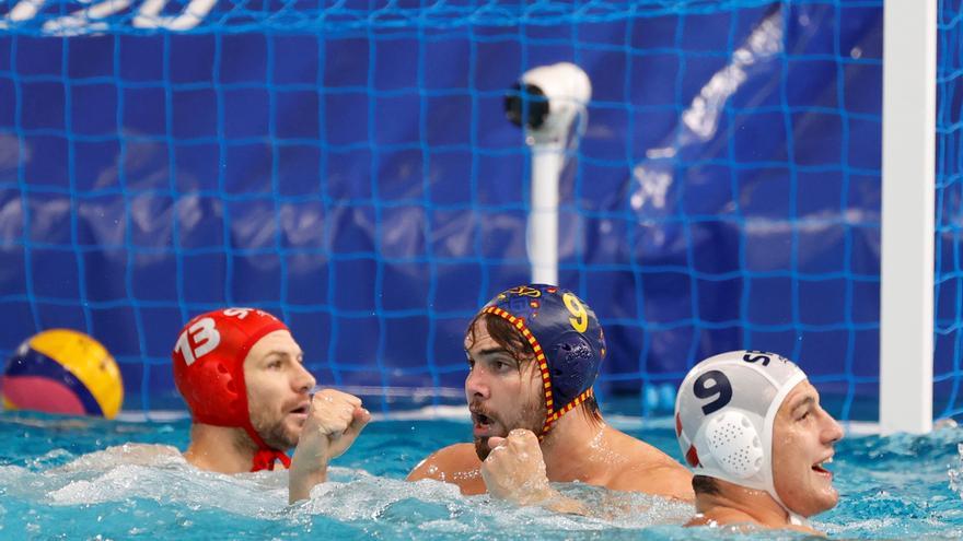 La selección masculina de waterpolo deja escapar la final