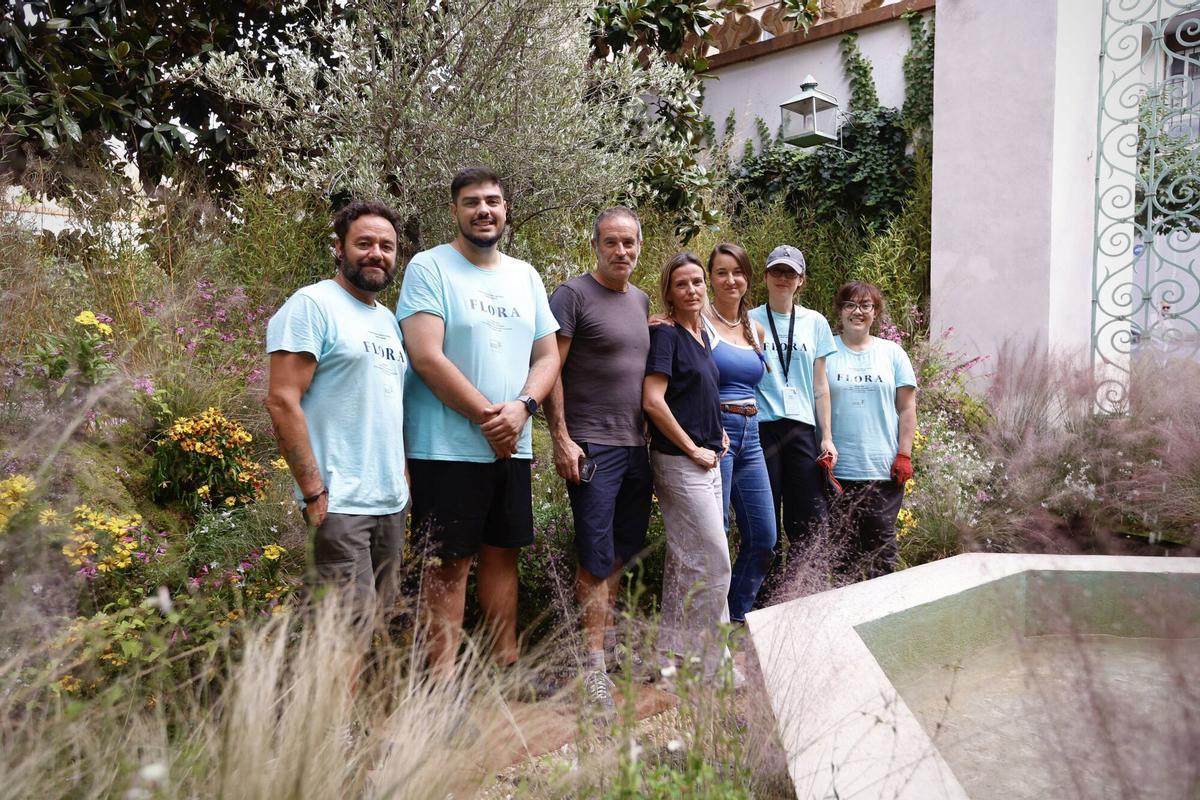 Flora 2025. Gabriela Salazar 'La Musa de las Flores' (Patio del Reloj de la Diputación)