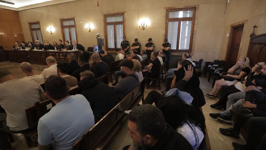39 de los 50 acusados en el macrojuicio por narcotráfico en Mallorca aceptan condenas de entre 2 y 7,5 años de cárcel