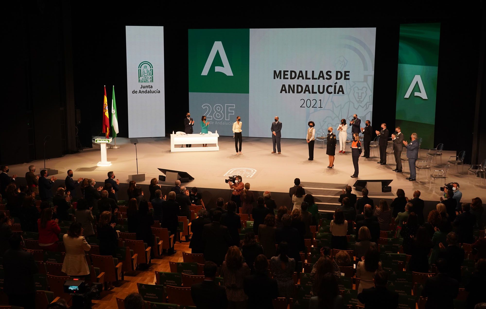 Las imágenes del acto institucional por el Día de Andalucía en el Parlamento andaluz