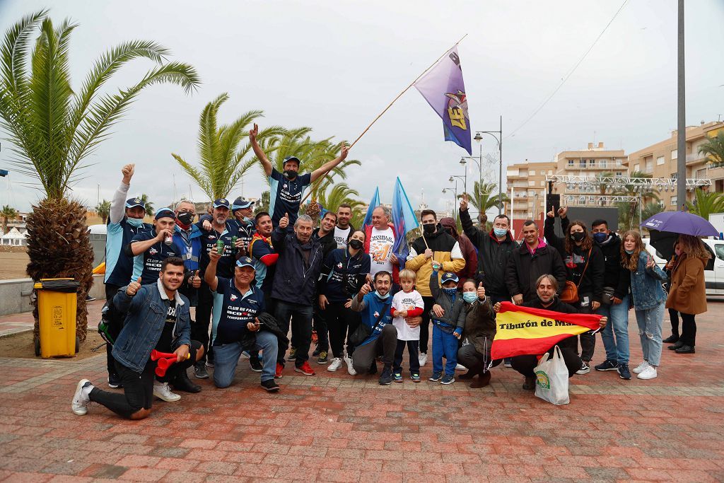 Pedro acosta en el Puerto de Mazarrón