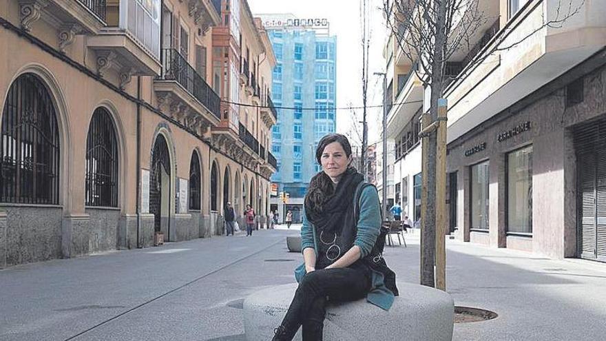 Cristina Lorente, de Arquitectives, en Costa i Llobera.