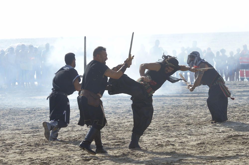 Conquista mora en las fiestas de Santa Pola