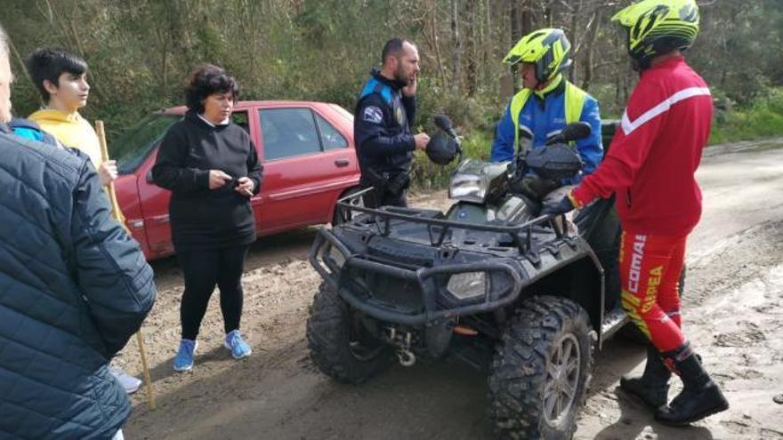 Aparece el vecino de Aldán desaparecido desde ayer cuando salió a caballo