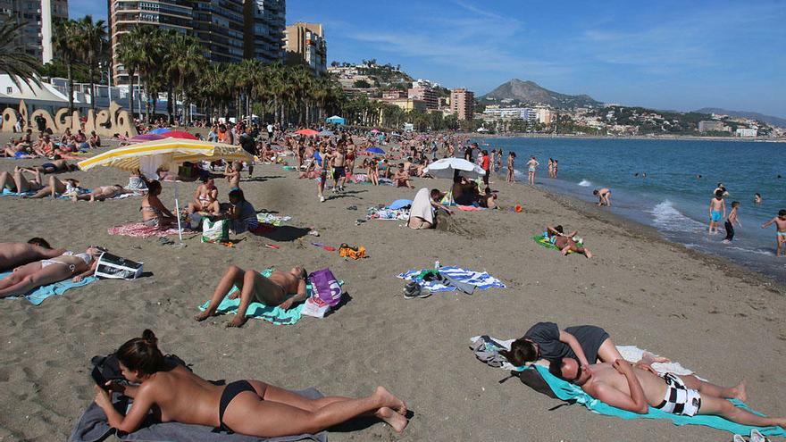 La Malagueta es una de las playas distinguidas por la &#039;Q&#039; de calidad.