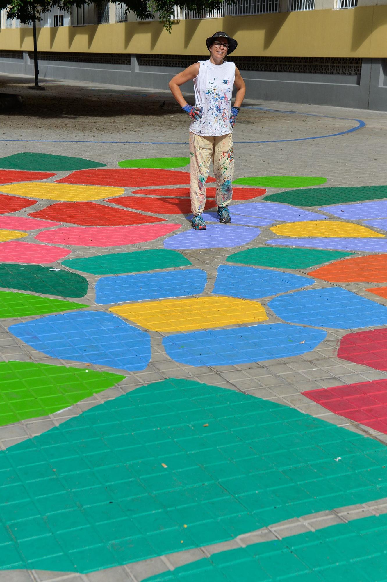 Mural en Luis Doreste Silva