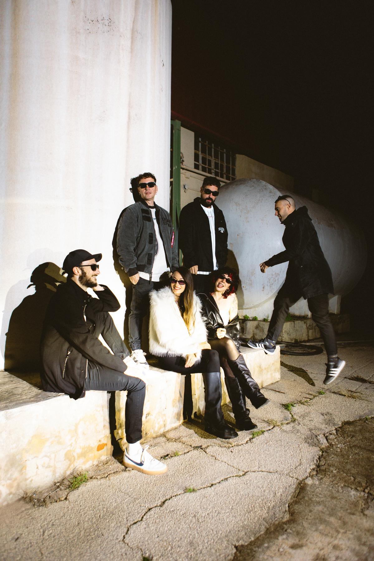 Els membres de 'Malifeta'.