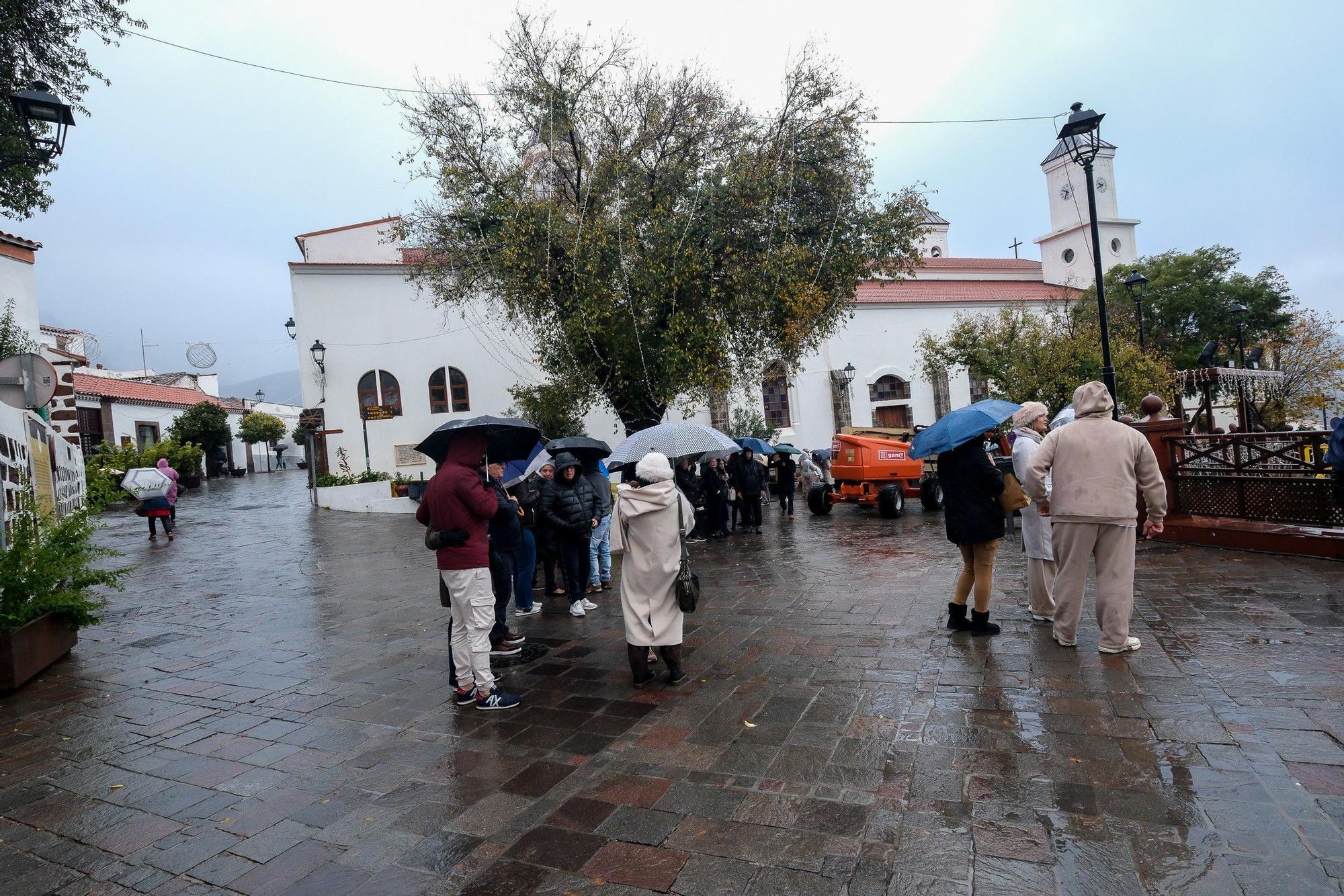 Encendido navideño de Tejeda