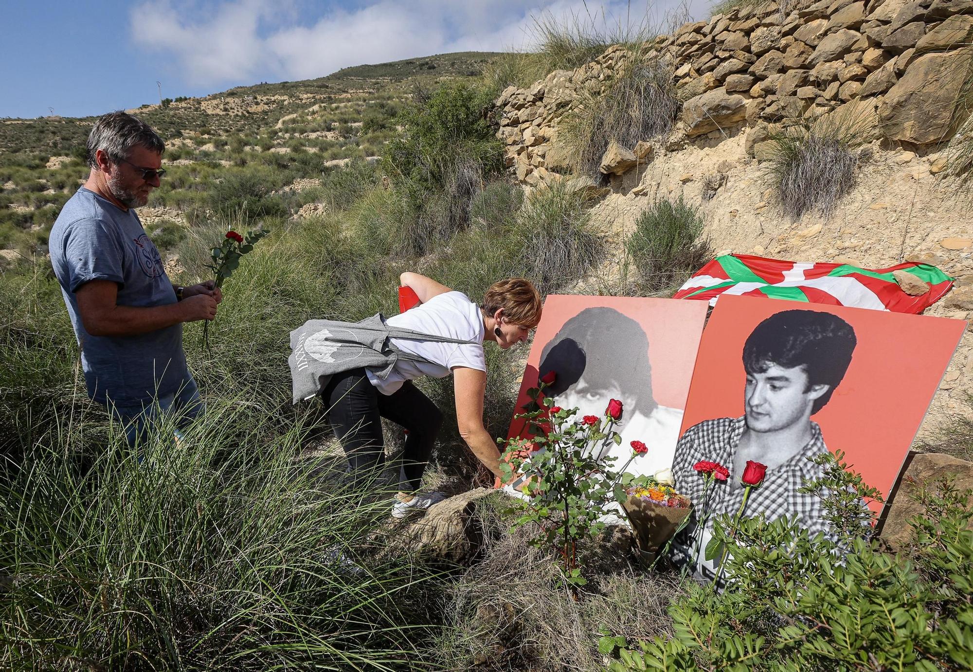 Homenaje a Lasa y Zabala en Busot 40 años después de su asesinato