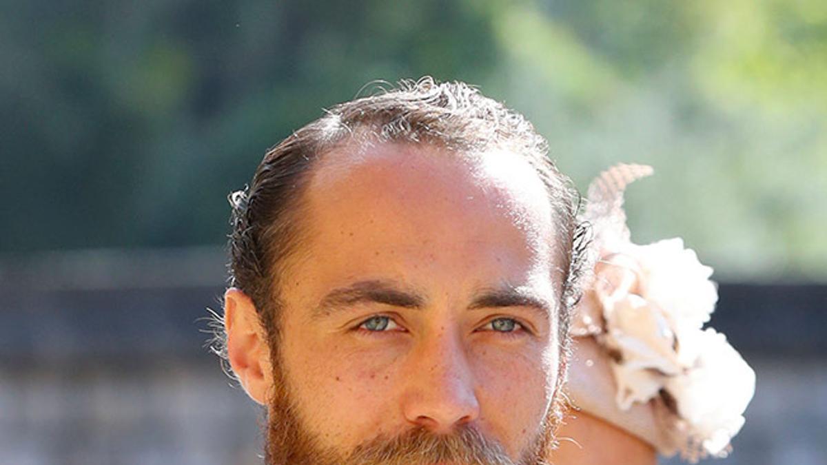 James Middleton en la boda del Príncipe Harry y Meghan Markle