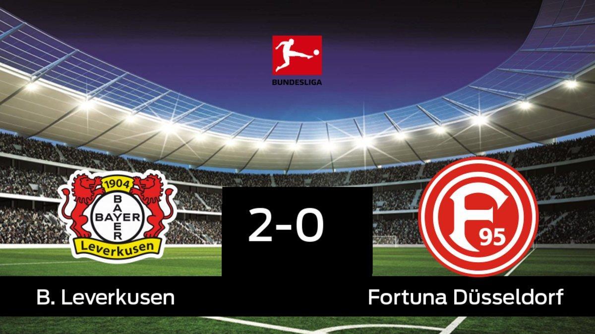 Victoria 2-0 del Bayern Leverkusen ante el Fortuna Düsseldorf