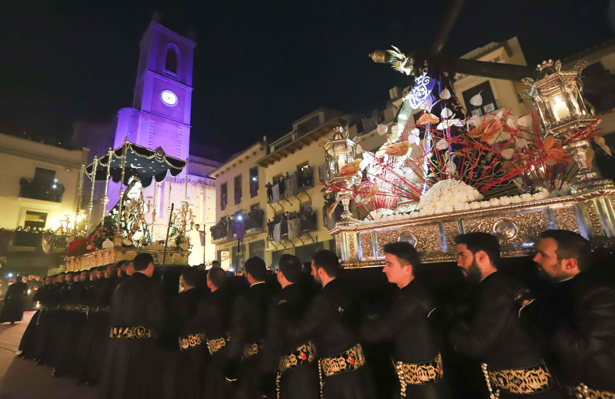 Revive el último encuentro de la Semana Santa en Sagunt.