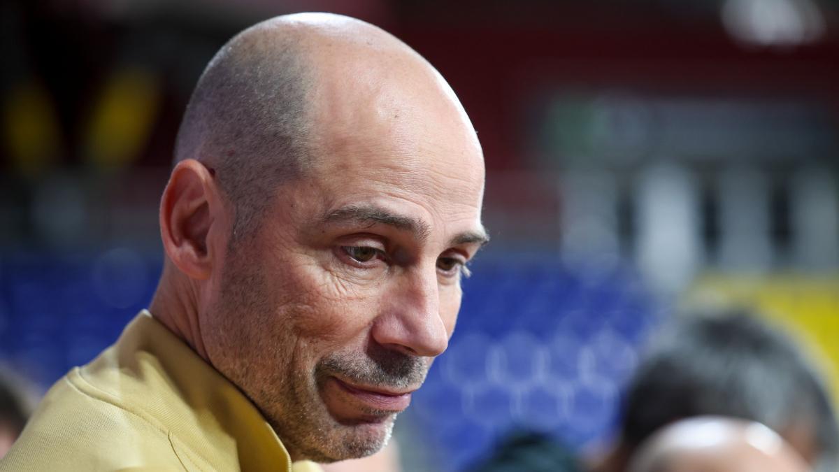 Joan Peñarroya en la previa del partido ante ASVEL