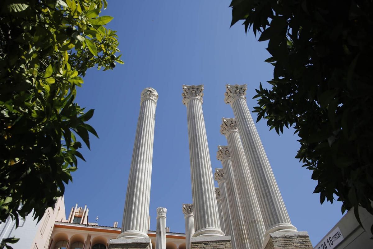 El templo Romano se pone guapo.