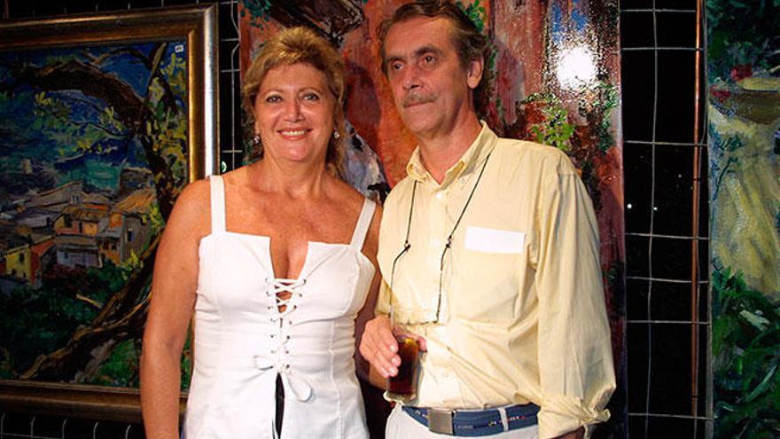 Jorge Bascones con Syliane de Villalonga