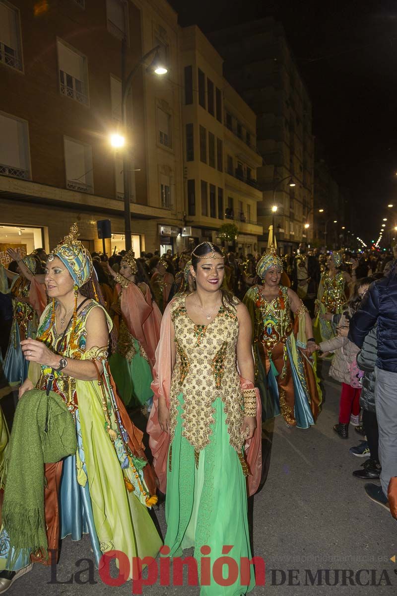 Más de mil festeros desfilan en Caravaca en el encuentro nacional de Moros y Cristianos