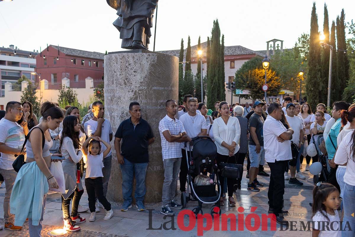 Homenaje a los cuatro fallecidos de Caravaca en el incendio de las discotecas de Murcia