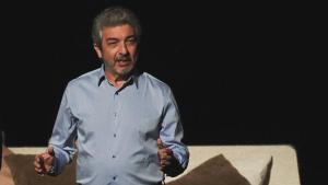 Avilés. Representación de Escenas de la vida conyugal, con Ricardo Darín. Auditorio del Centro Niemeyer