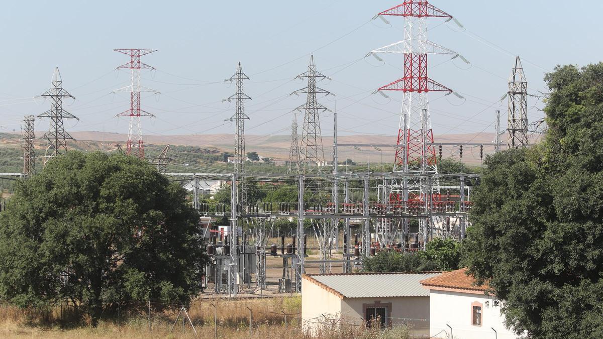 Imagen de archivo de la subestación eléctrica de Casilla, en Córdoba capital.