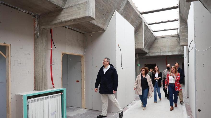 Las obras de las dos unidades de convivencia de la residencia Santa Teresa de Oviedo acabarán en junio