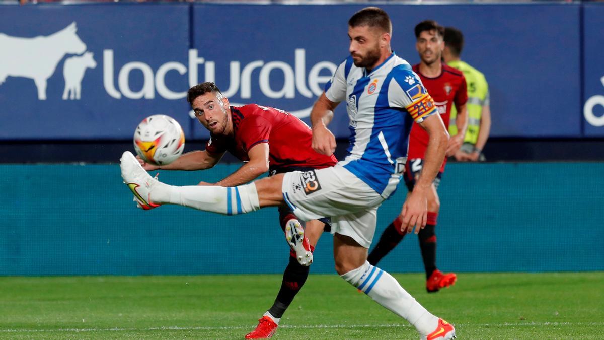 L’Espanyol surt dempeus del dur combat de Pamplona L’Espanyol surt dempeus del dur combat de Pamplona