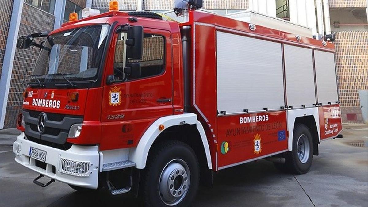 Camión de bomberos de Murcia.