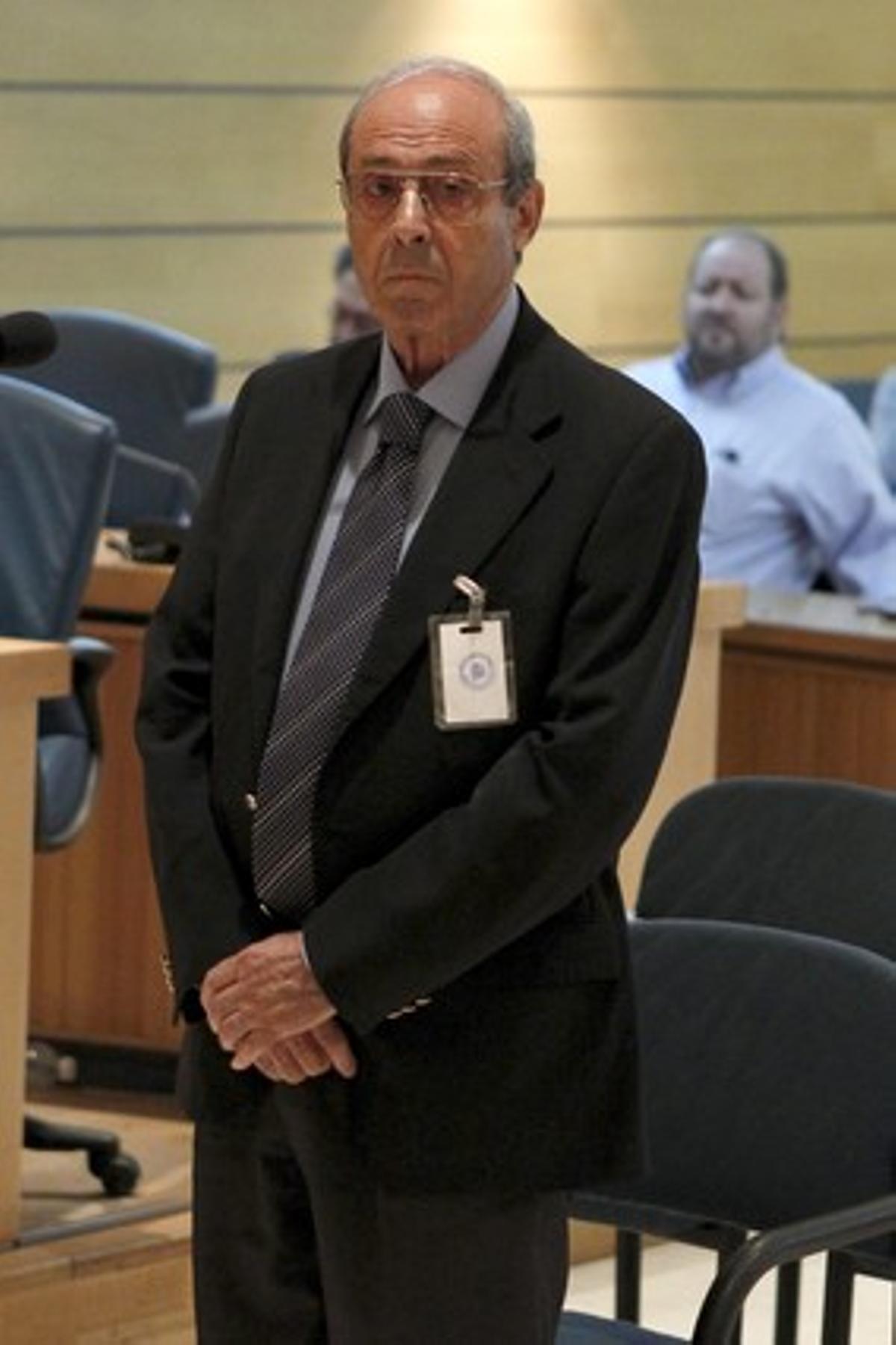 Miguel Ángel Planchuelo, durant el judici que se segueix contra ell a l’Audiència Nacional.