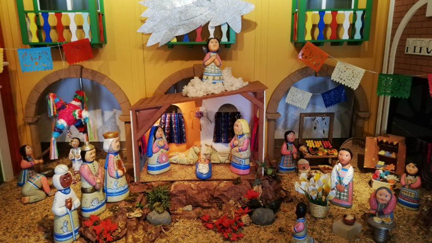 Belén del museo