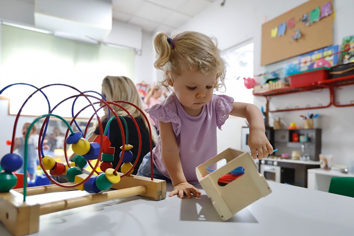 Primer día de clase en las escuelas infantiles
