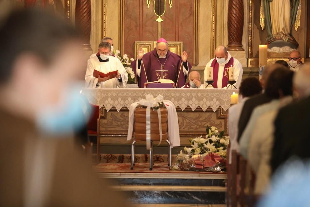 Funeral de José Manuel Feito, párroco de Miranda