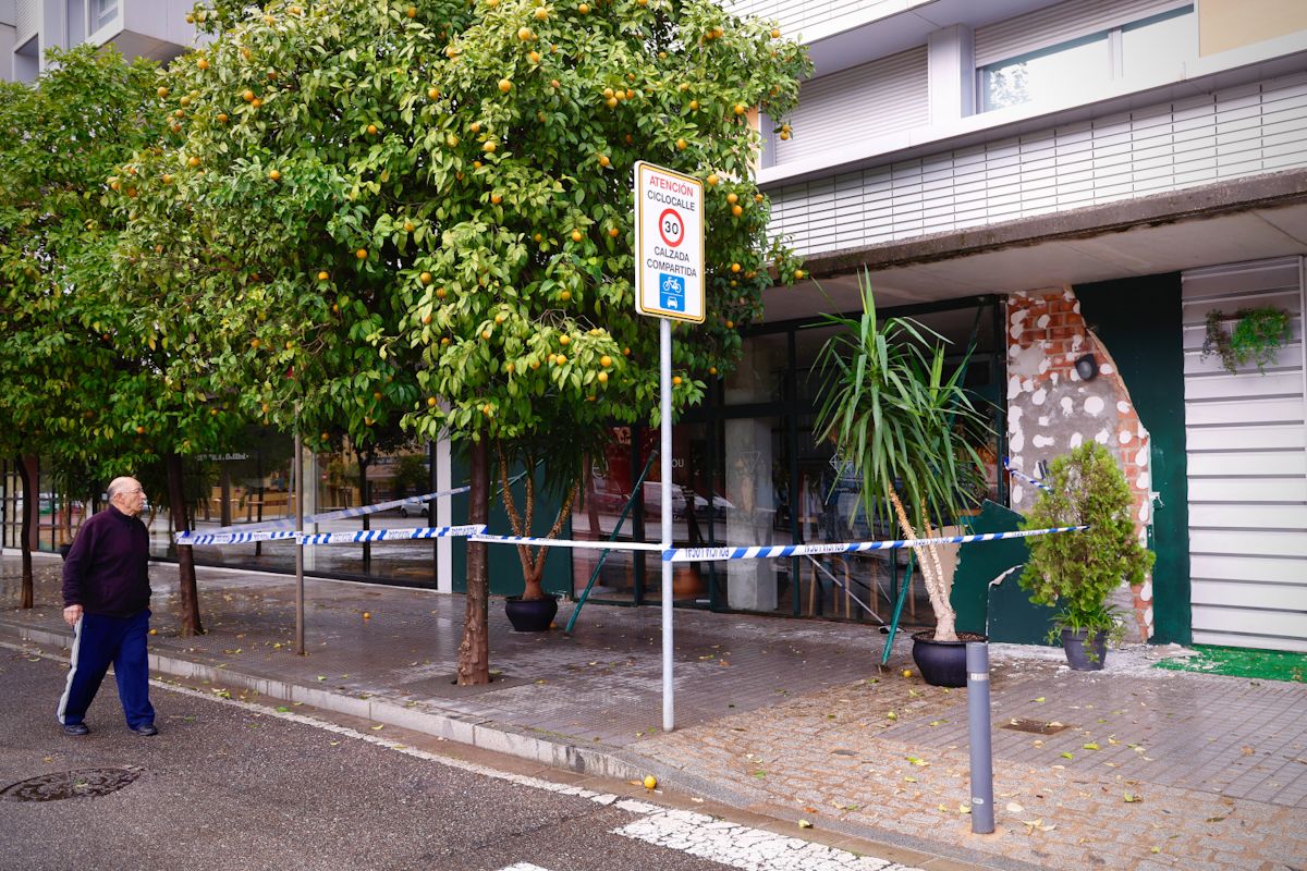 La borrasca Claudia deja un rastro de incidencias