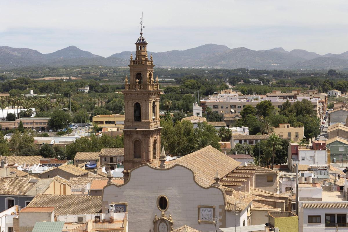 Vistas del municipio de Bétera.