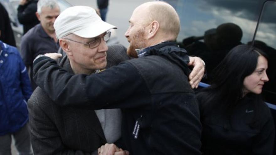 Libeados los siete miembros de la OSCE retenidos en Ucrania