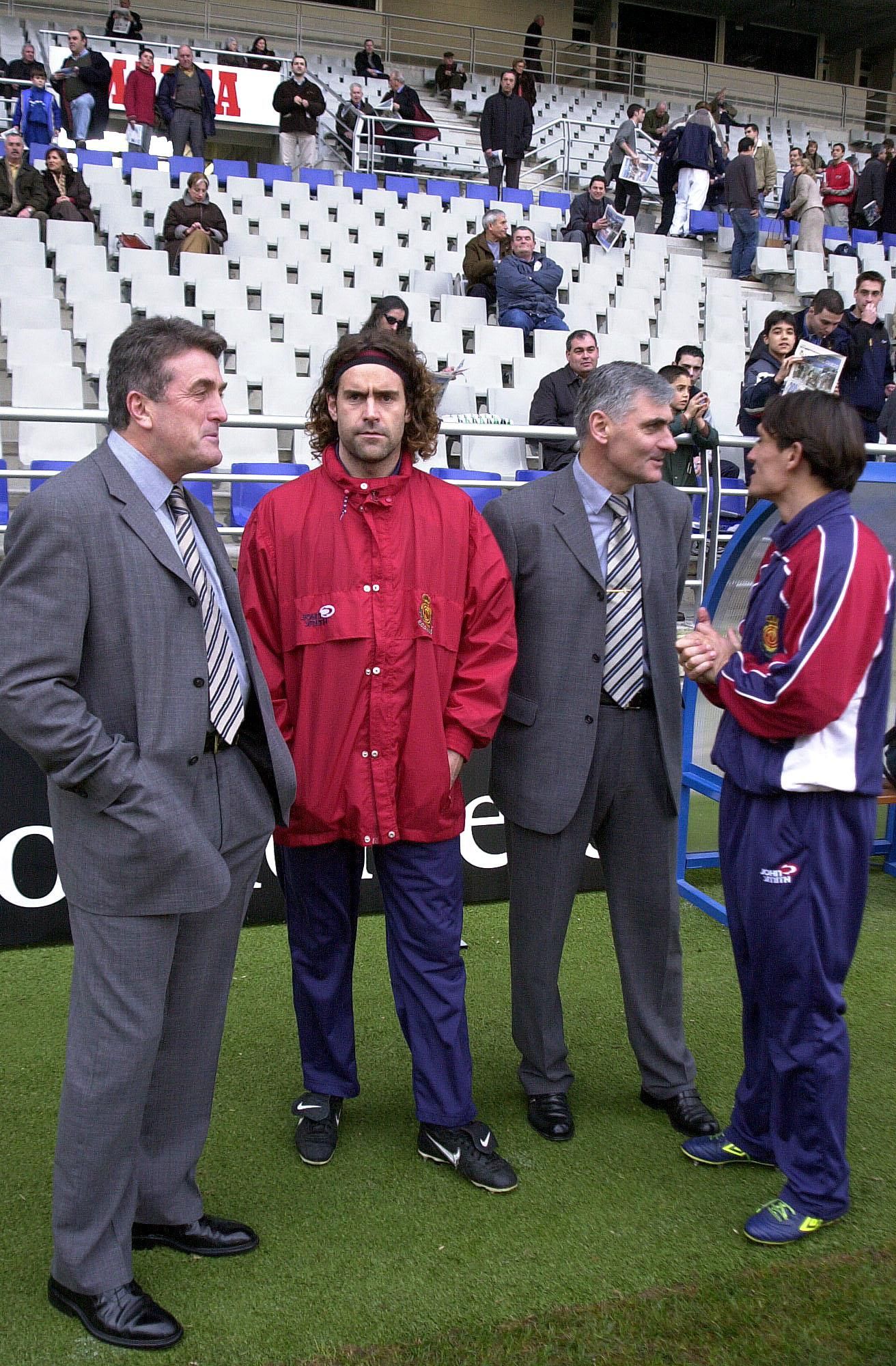 En imágenes: Se cumplen 24 años del descenso del Oviedo a Segunda en Mallorca