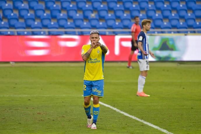 05-07-2020 LAS PALMAS DE GRAN CANARIA. Futbol. UD Las Palmas # SD Ponferradina. Fotógrafo: ANDRES CRUZ  | 05/07/2020 | Fotógrafo: Andrés Cruz