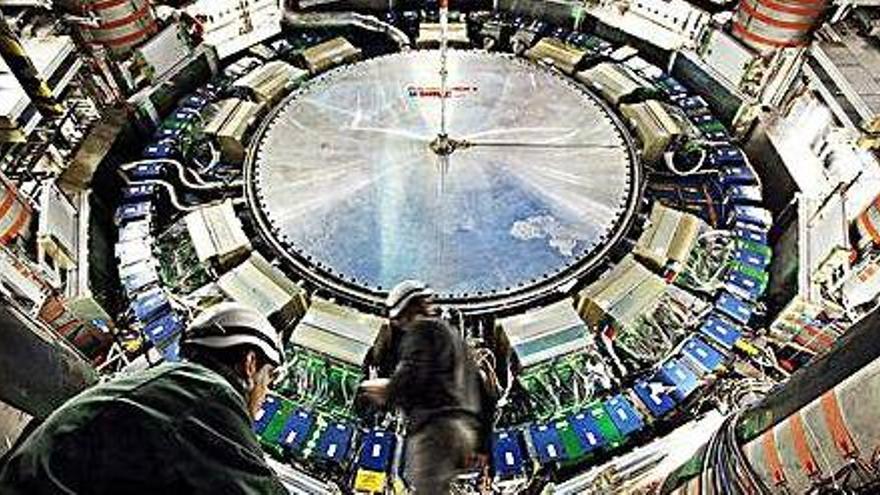 El CERN de Ginebra és ple d&#039;estructures que permeten als científics fer experiments amb les partícules