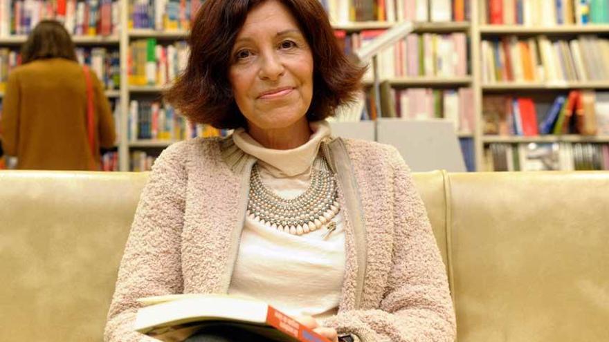 La candidata de Ciudadanosa la presidencia de la Xunta, Cristina Losada.