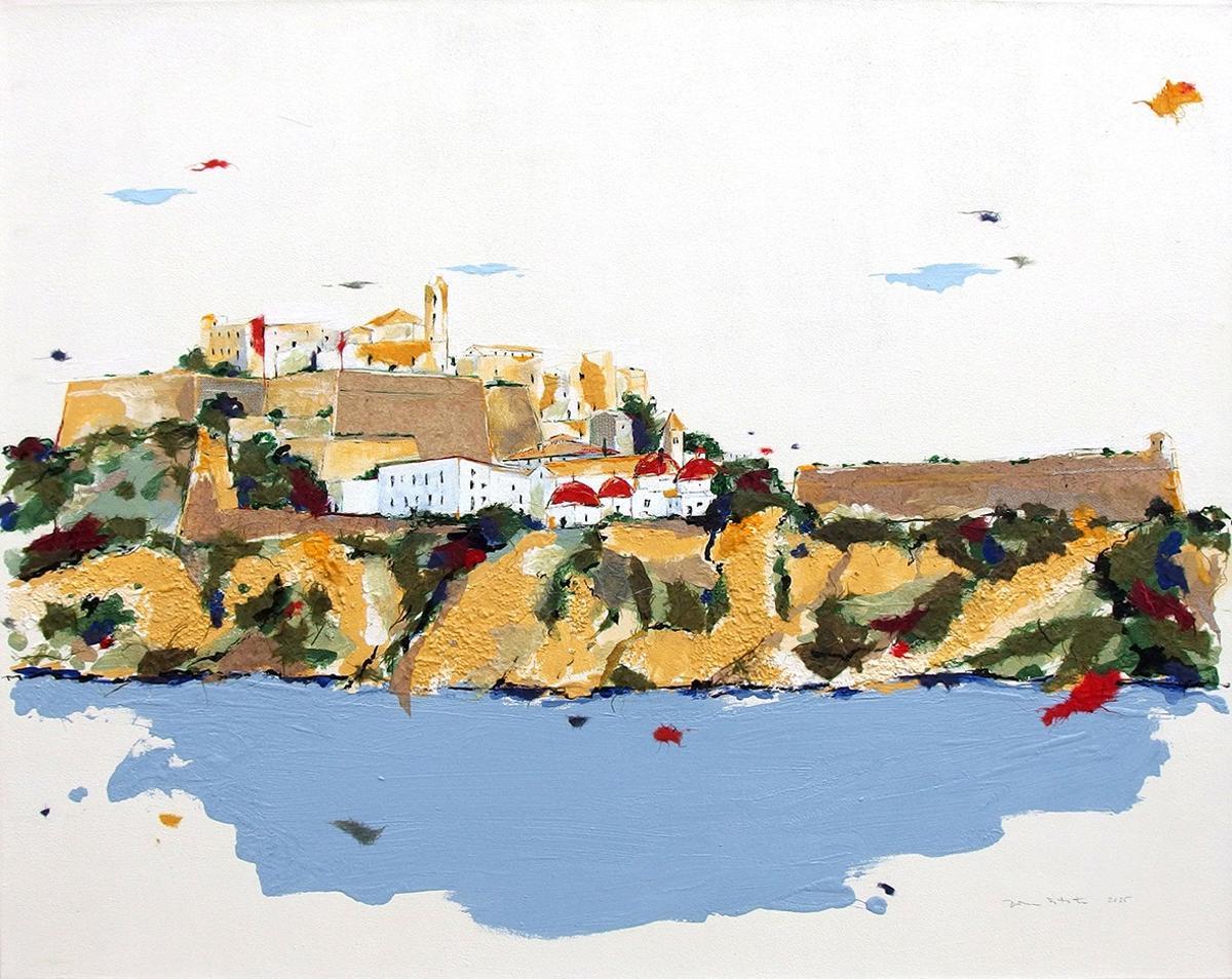 Una de las obras de Diana Bustamante