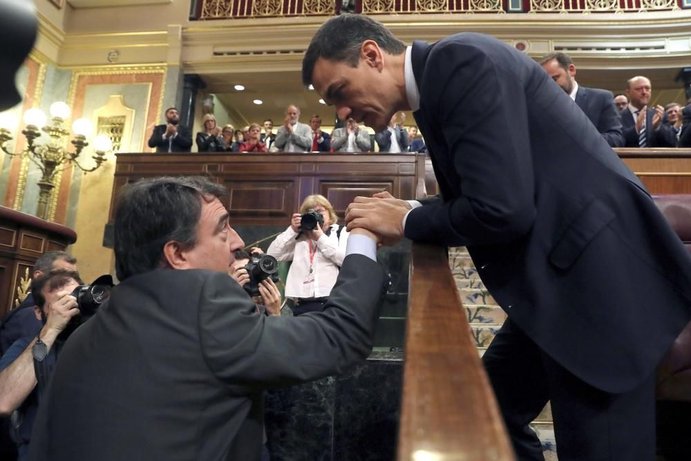 Segunda jornada de la moción de censura